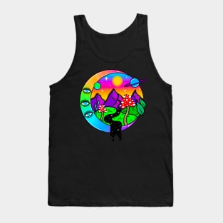 Life on the moon Tank Top